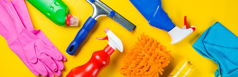 cleaning supplies residential move