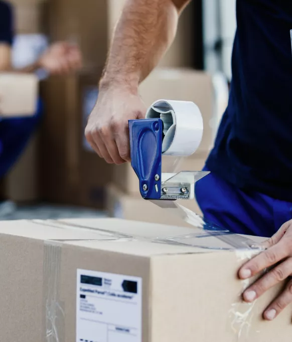 taping box